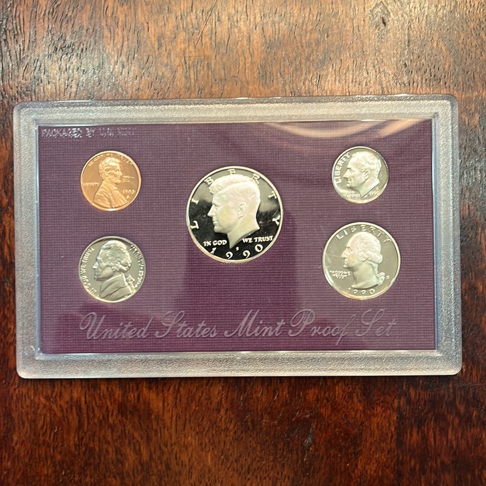 US Mint Proof Set 1990 - Picture 3 of 7